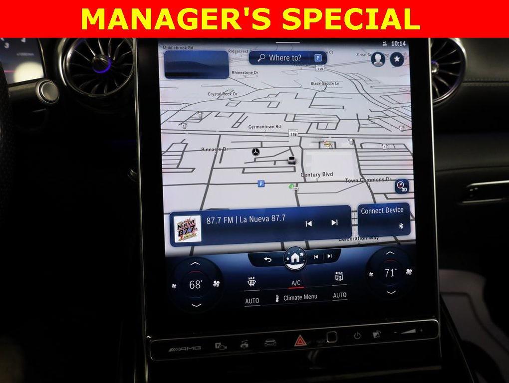 used 2022 Mercedes-Benz AMG SL 55 car, priced at $79,988