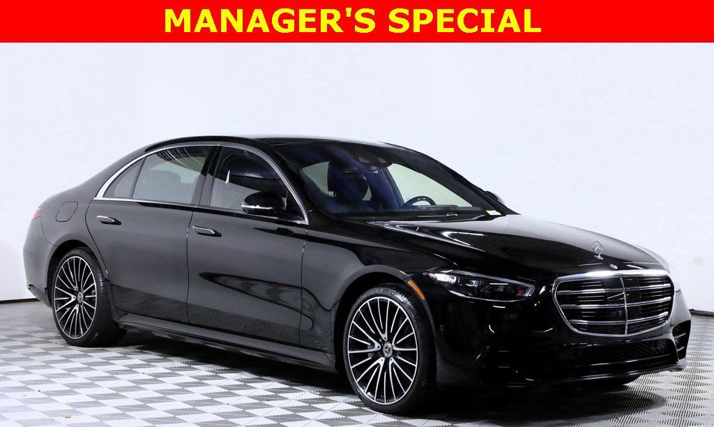 used 2021 Mercedes-Benz S-Class car, priced at $75,994