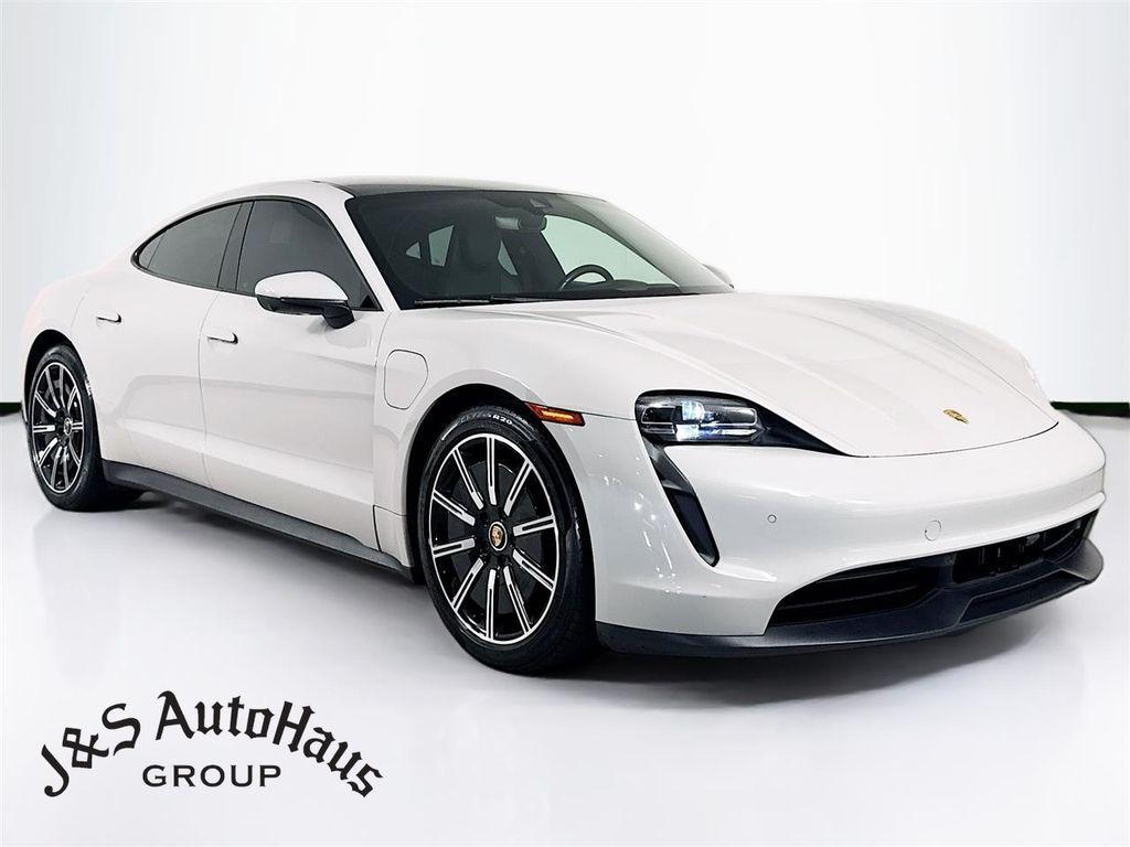 used 2021 Porsche Taycan car, priced at $44,995