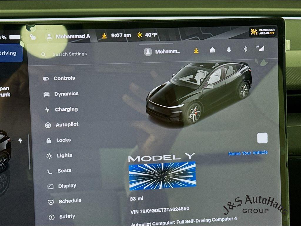 used 2026 Tesla Model Y car, priced at $60,995