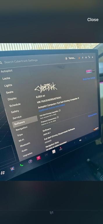 used 2025 Tesla Cybertruck car, priced at $80,995