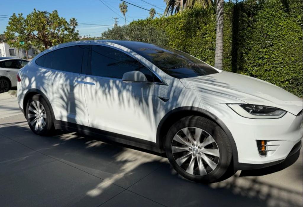 used 2020 Tesla Model X car, priced at $42,995