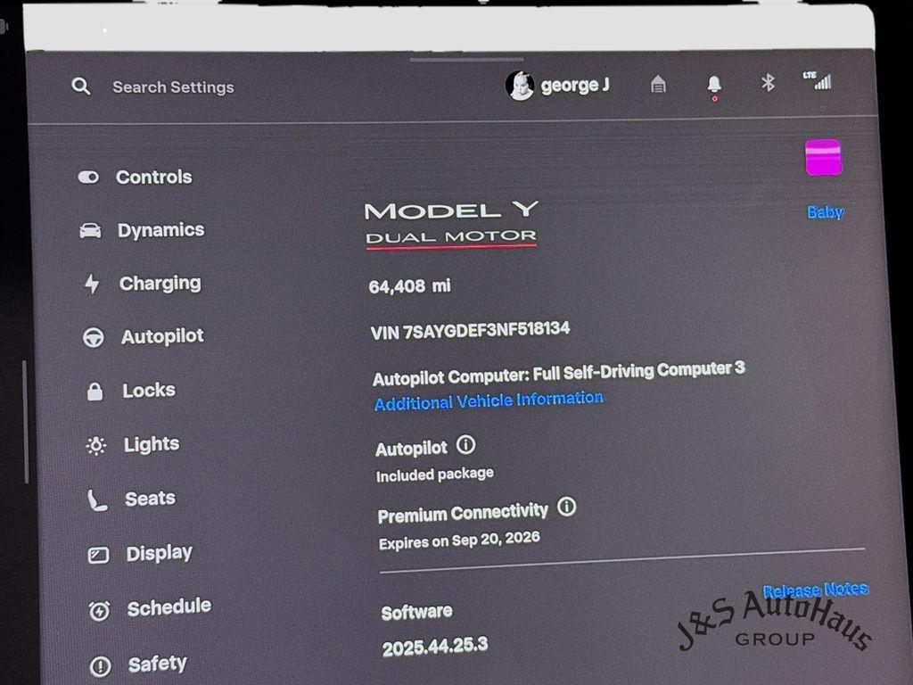 used 2022 Tesla Model Y car, priced at $25,995