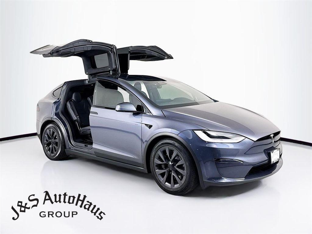 used 2023 Tesla Model X car, priced at $56,995