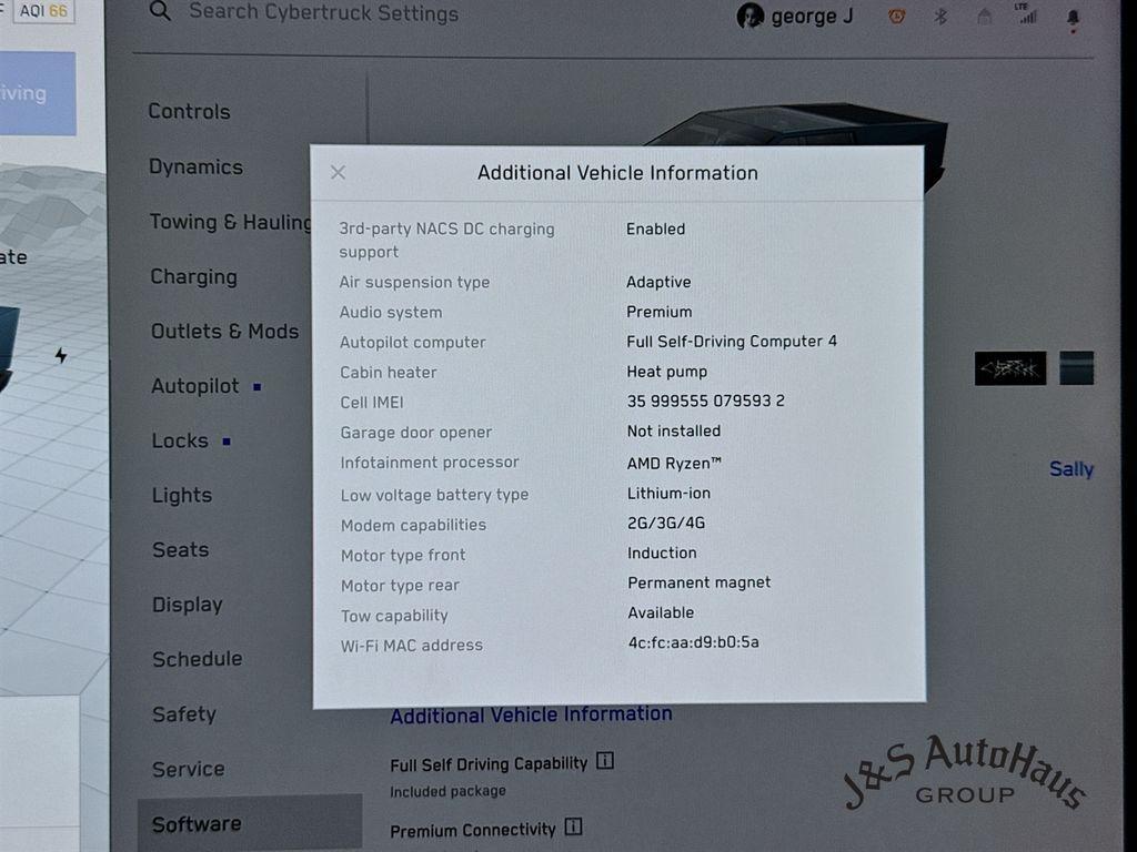 used 2024 Tesla Cybertruck car, priced at $71,995