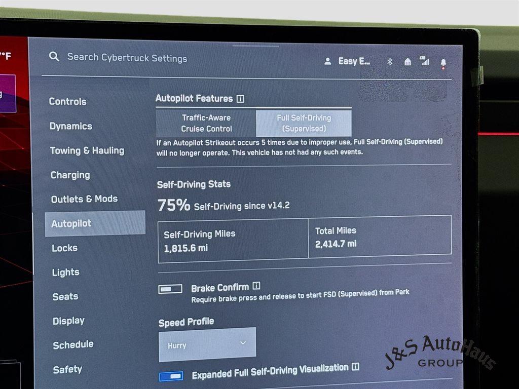 used 2025 Tesla Cybertruck car, priced at $73,995