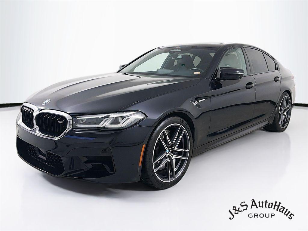 used 2021 BMW M5 car, priced at $73,495