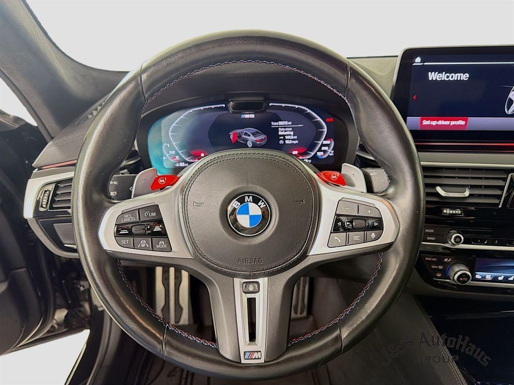 used 2021 BMW M5 car, priced at $73,495
