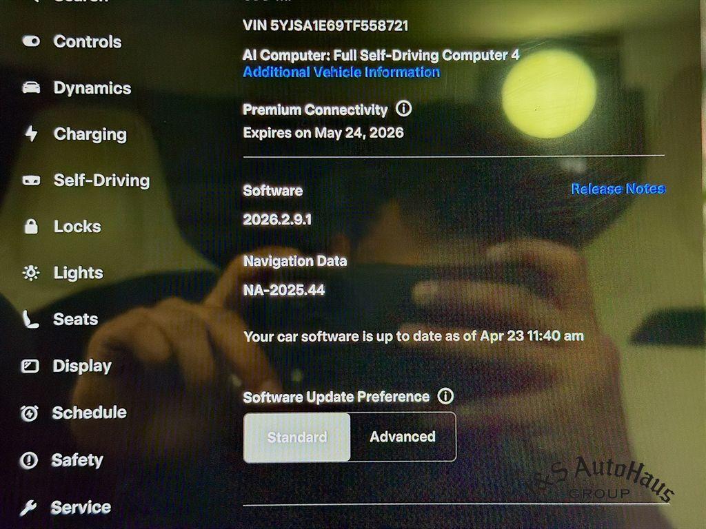 used 2026 Tesla Model S car, priced at $143,995