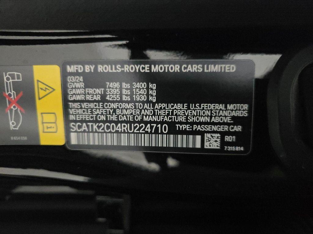 used 2024 Rolls-Royce Spectre car, priced at $339,995