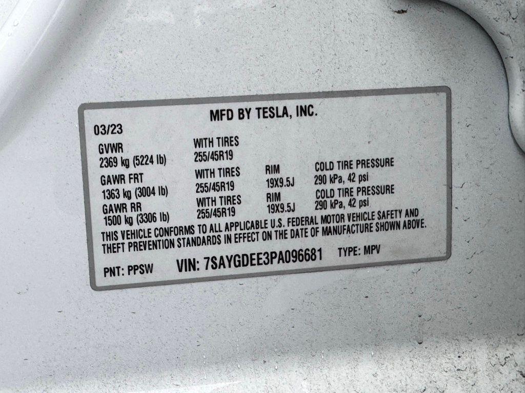 used 2023 Tesla Model Y car, priced at $30,995