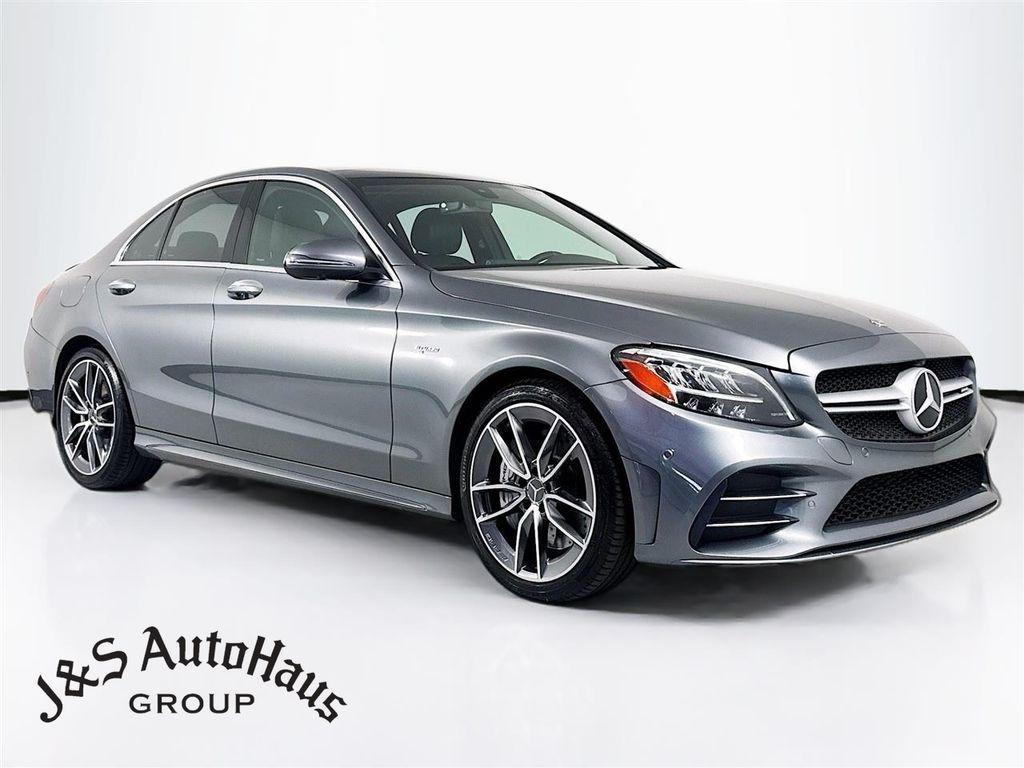 used 2020 Mercedes-Benz AMG C 43 car, priced at $37,995