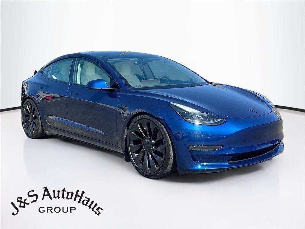 used 2023 Tesla Model 3 car, priced at $32,995