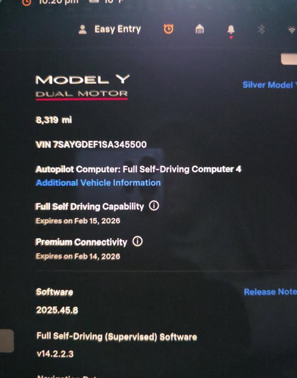 used 2025 Tesla Model Y car, priced at $41,995