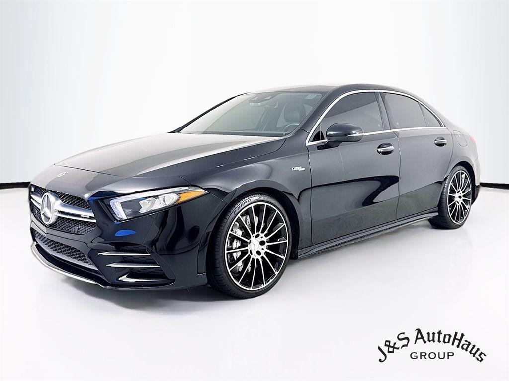 used 2021 Mercedes-Benz AMG A 35 car, priced at $29,995