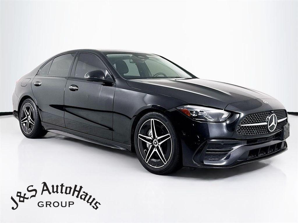 used 2024 Mercedes-Benz C-Class car, priced at $34,995