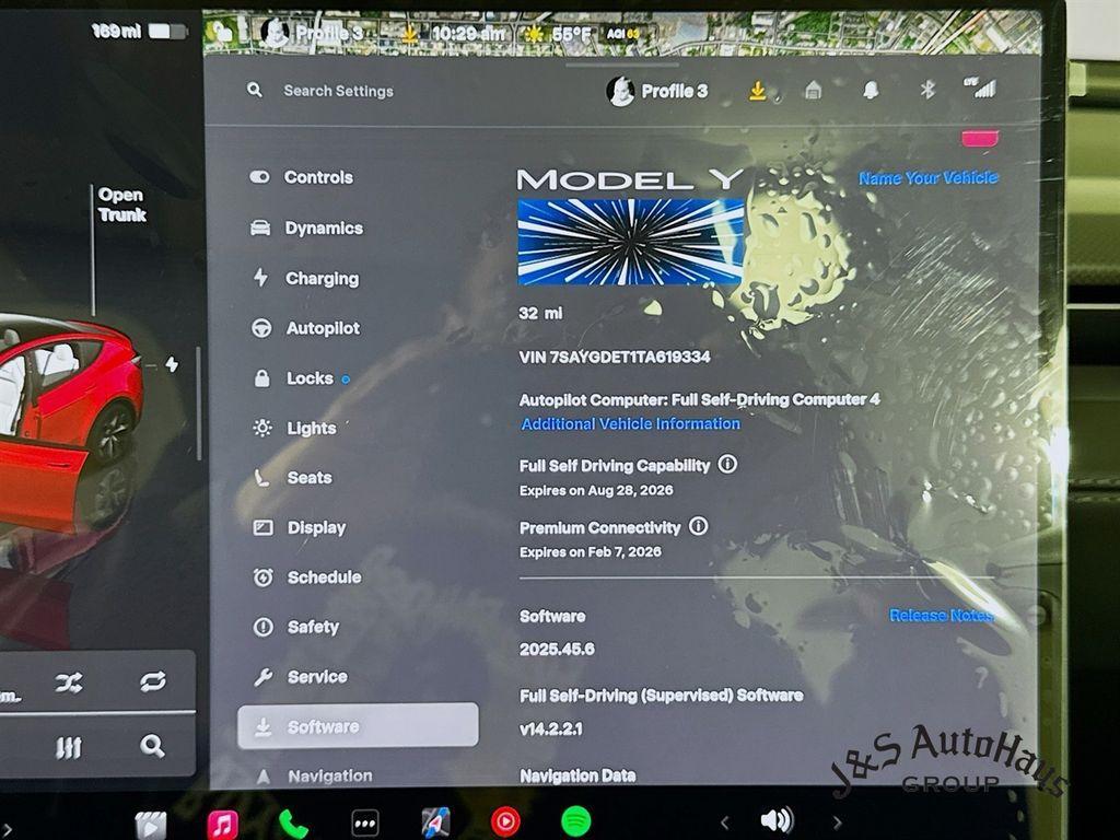 used 2026 Tesla Model Y car, priced at $62,995