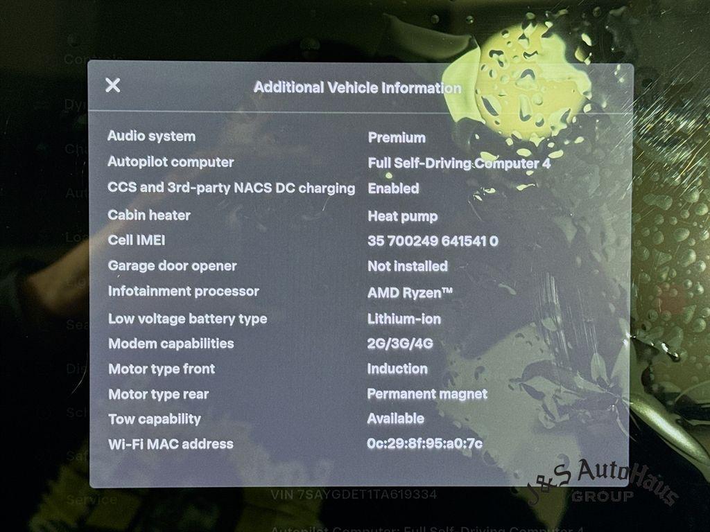 used 2026 Tesla Model Y car, priced at $62,995