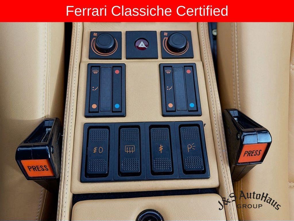used 1989 Ferrari 328 car, priced at $209,995