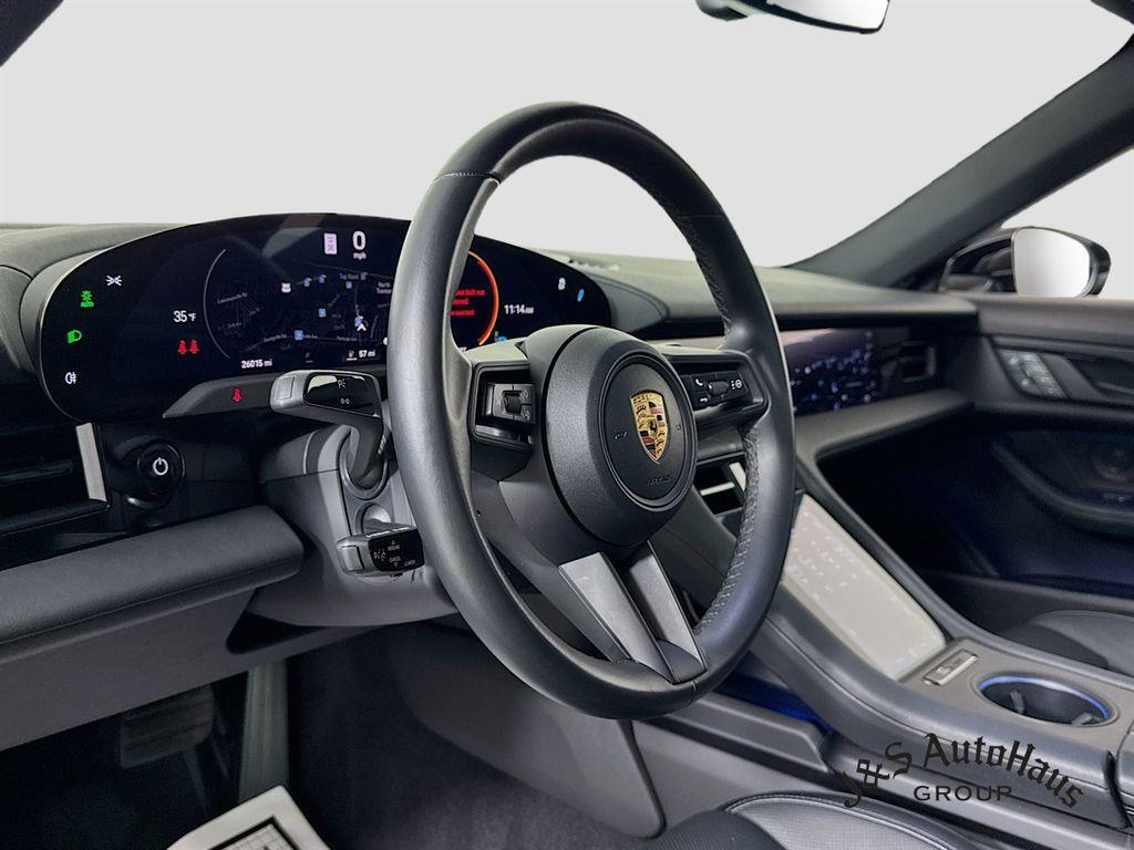 used 2022 Porsche Taycan car, priced at $49,995
