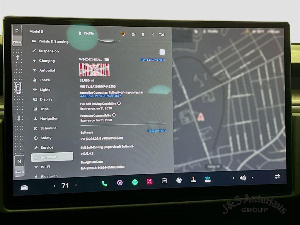 used 2021 Tesla Model S car, priced at $51,995