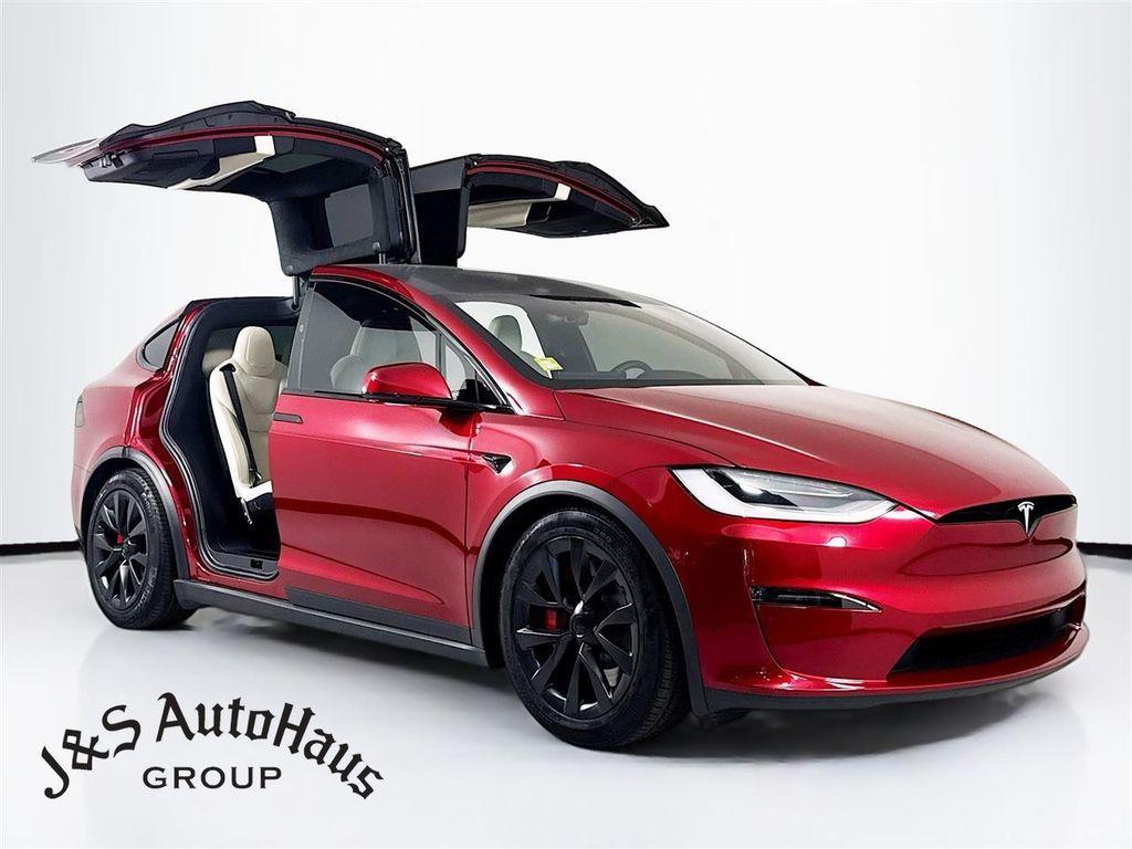 used 2023 Tesla Model X car, priced at $87,995