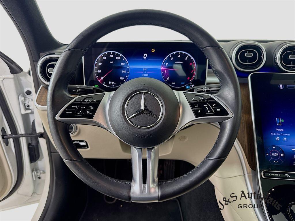 used 2024 Mercedes-Benz C-Class car, priced at $31,495