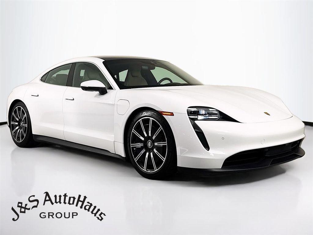 used 2022 Porsche Taycan car, priced at $63,995