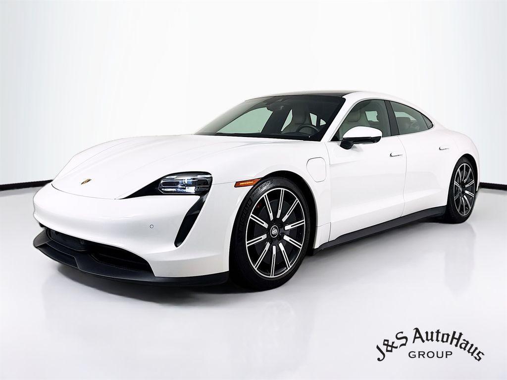 used 2022 Porsche Taycan car, priced at $63,995