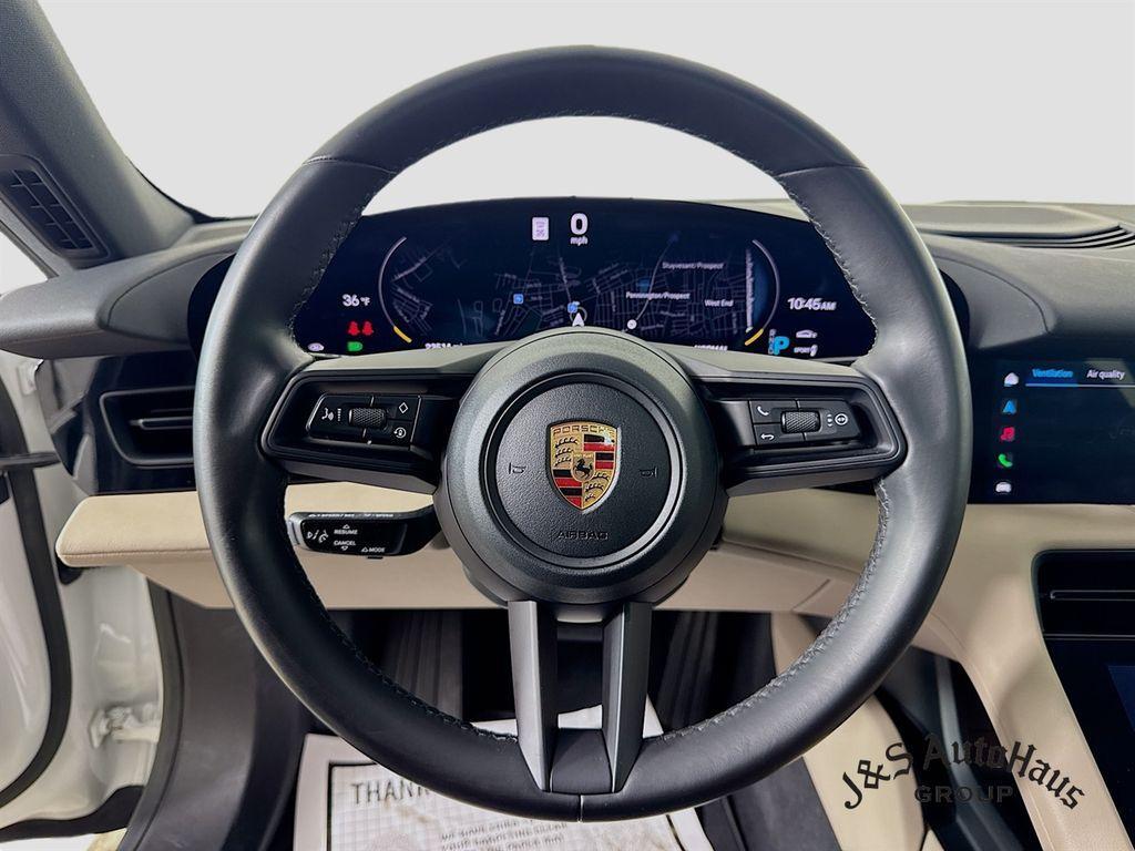 used 2022 Porsche Taycan car, priced at $63,995