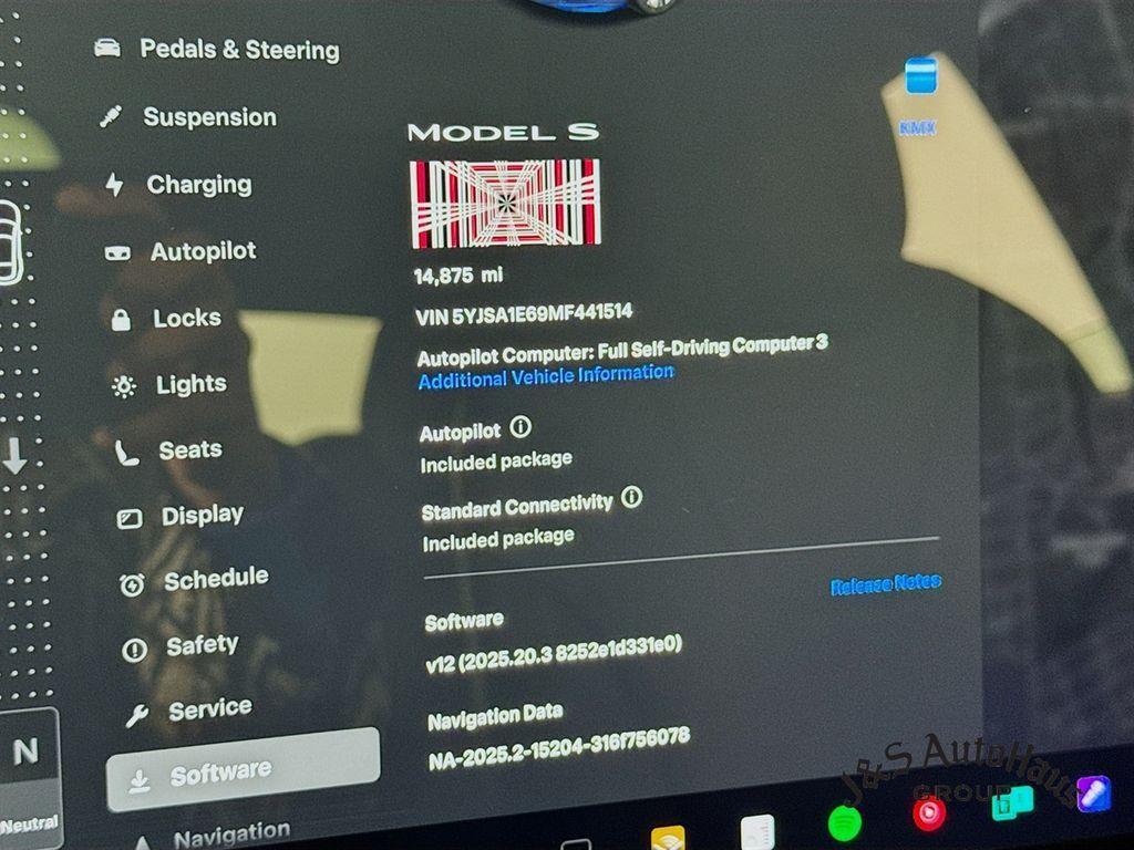 used 2021 Tesla Model S car, priced at $55,995