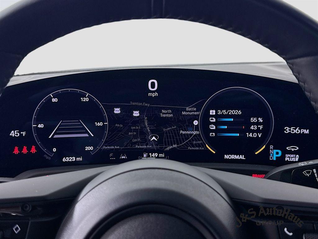 used 2022 Porsche Taycan car, priced at $61,995