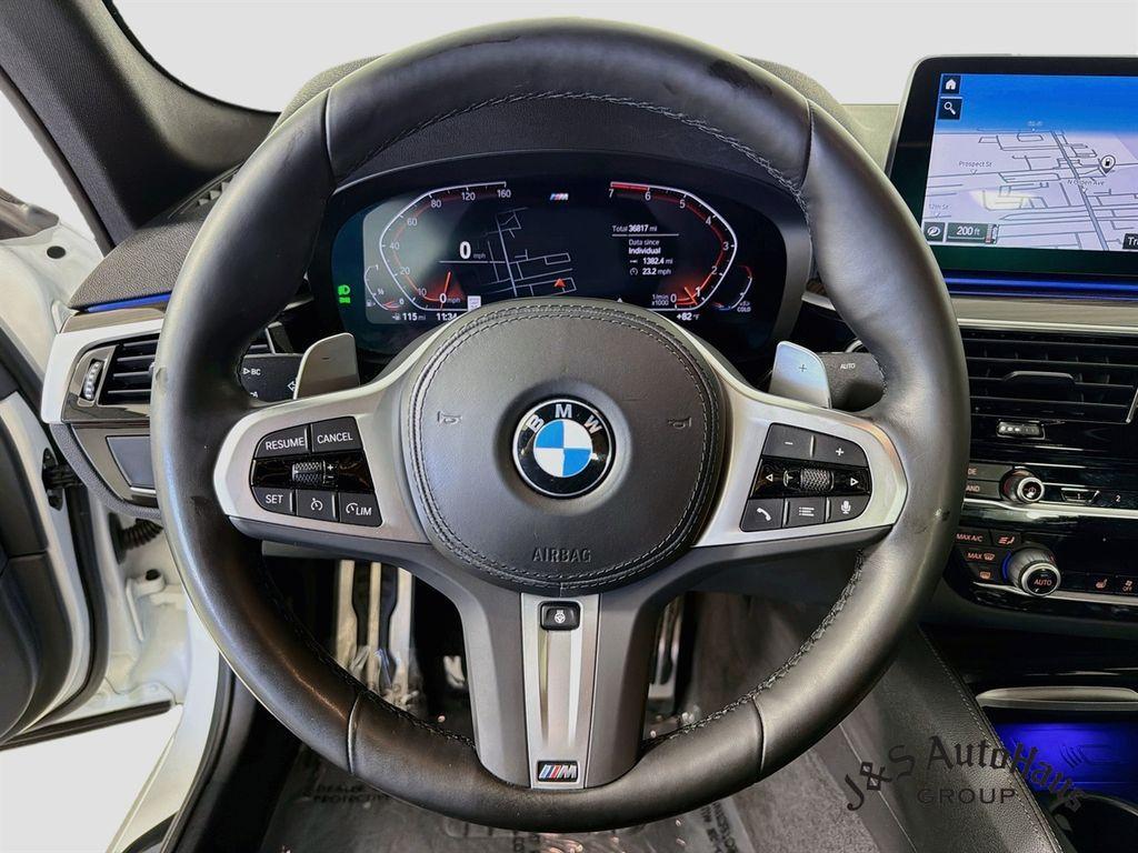 used 2022 BMW 530 car, priced at $33,790