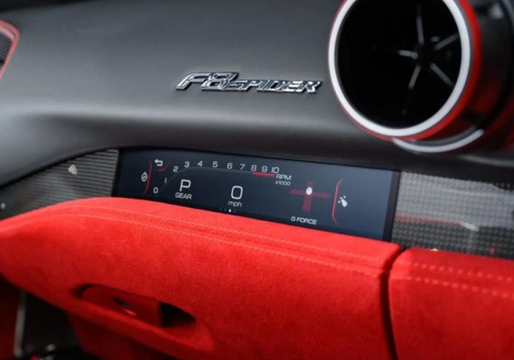 used 2023 Ferrari F8 Spider car, priced at $494,995