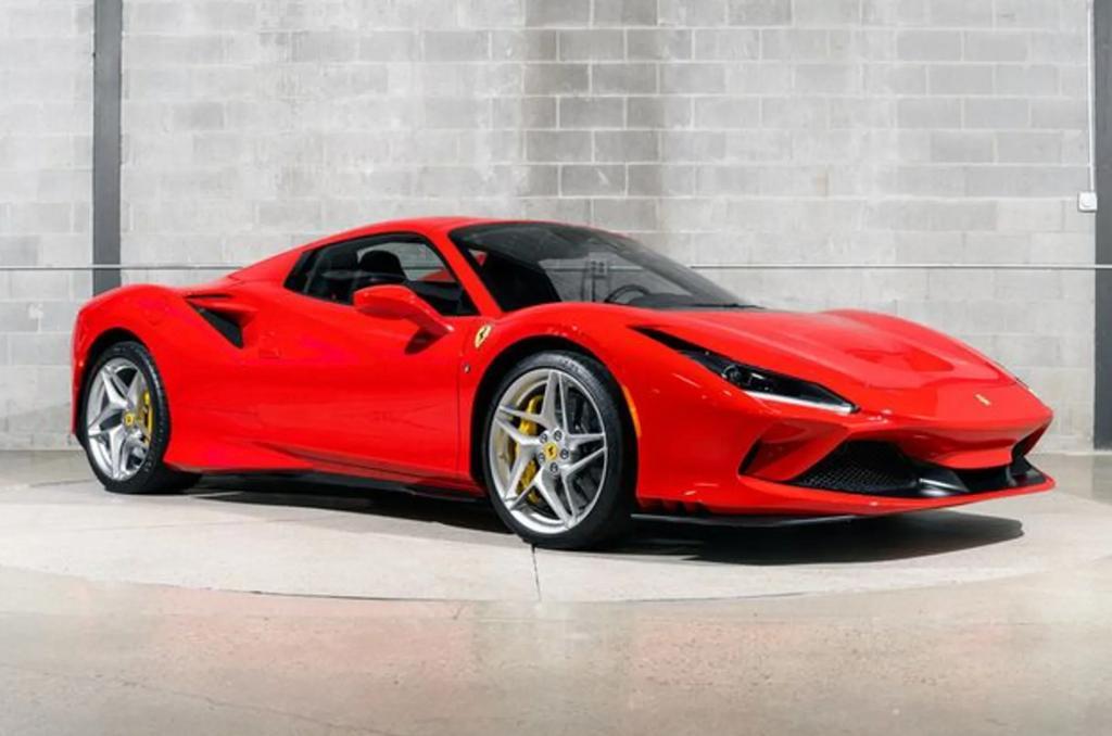 used 2023 Ferrari F8 Spider car, priced at $494,995