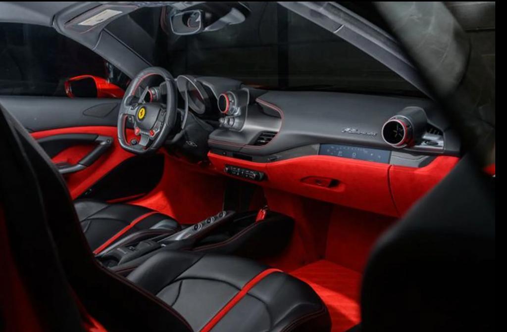 used 2023 Ferrari F8 Spider car, priced at $494,995