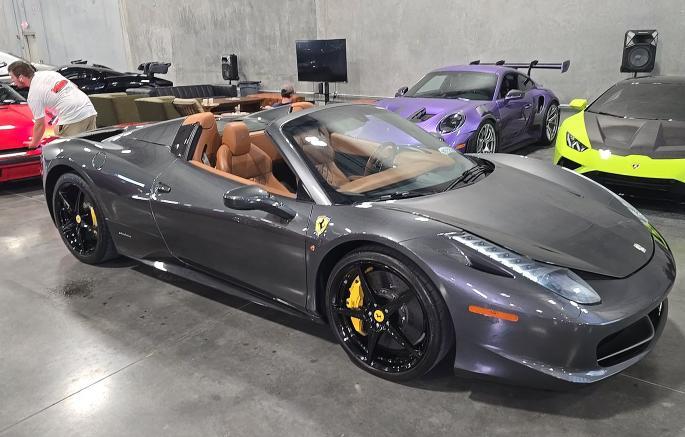 used 2015 Ferrari 458 Spider car