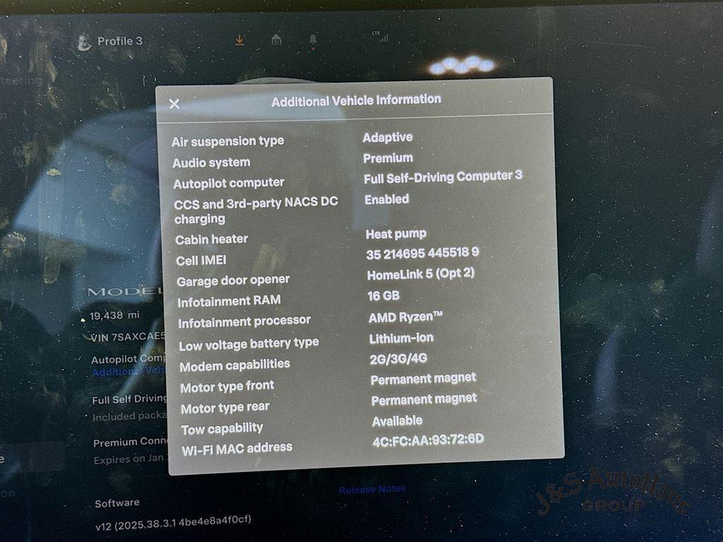 used 2023 Tesla Model X car, priced at $62,995