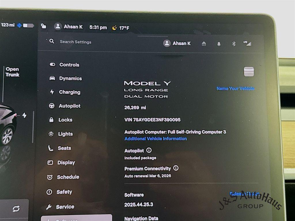 used 2022 Tesla Model Y car, priced at $29,995
