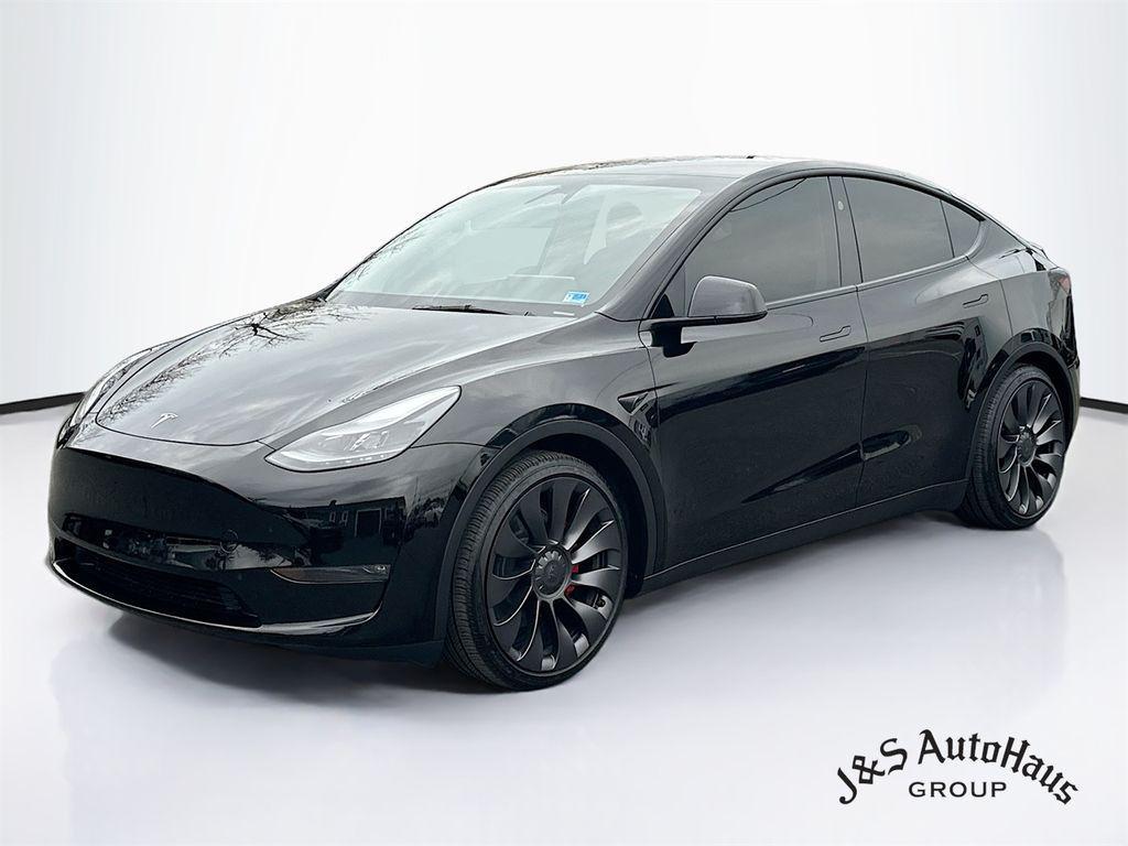 used 2025 Tesla Model Y car, priced at $42,995