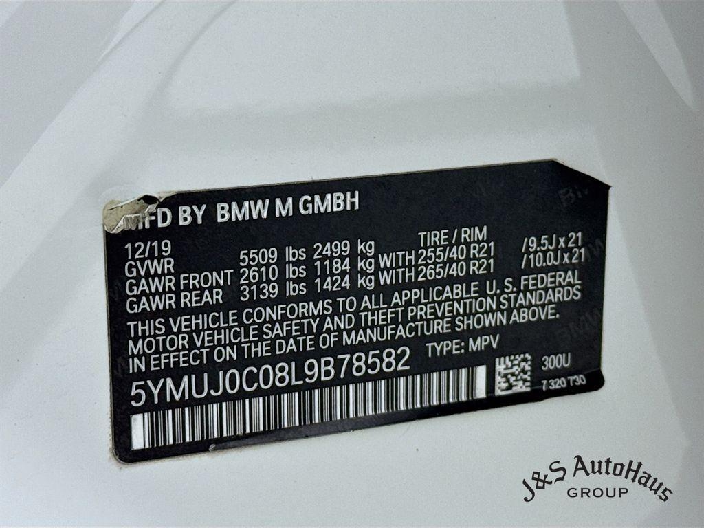 used 2020 BMW X4 M car, priced at $44,995