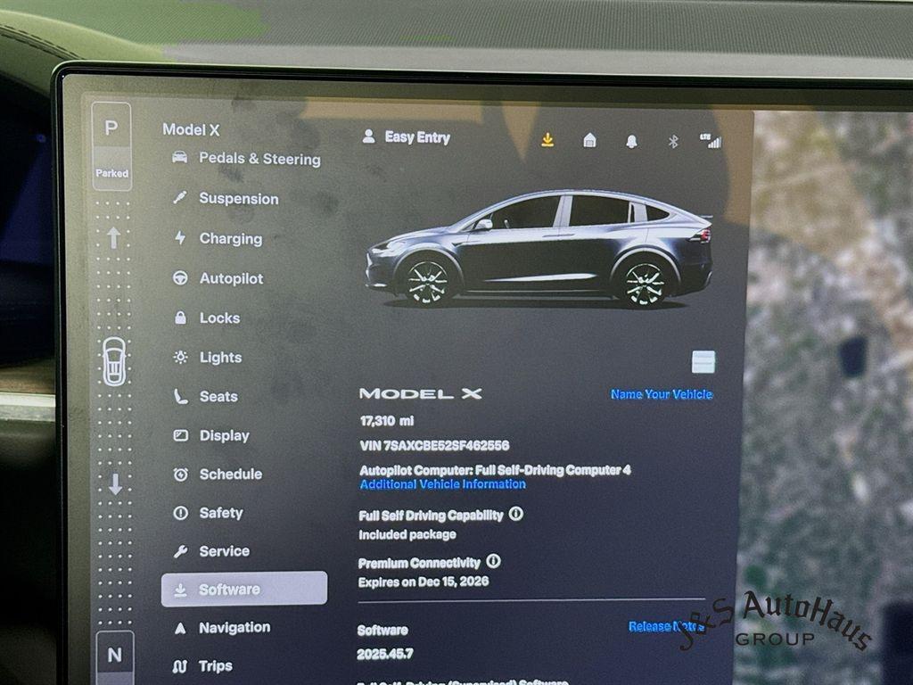 used 2025 Tesla Model X car, priced at $94,995