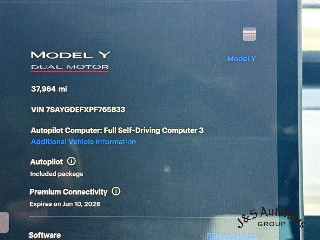 used 2023 Tesla Model Y car, priced at $31,995