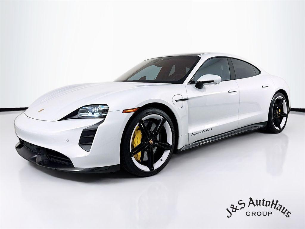 used 2021 Porsche Taycan car, priced at $78,995