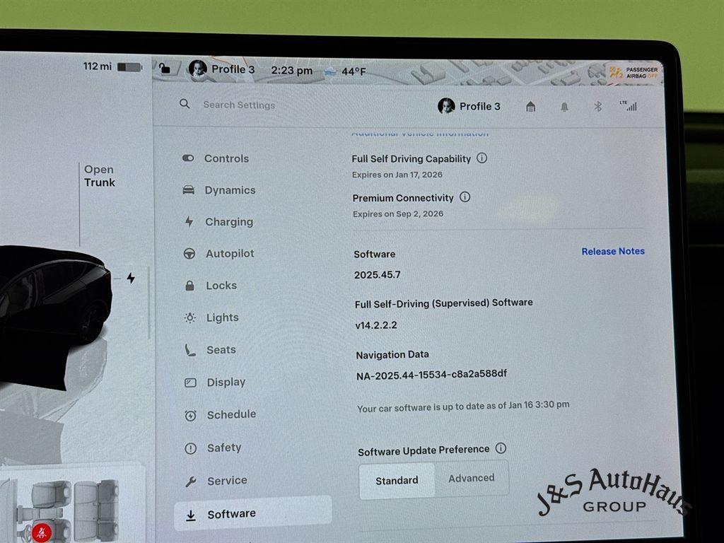 used 2026 Tesla Model Y car, priced at $44,995