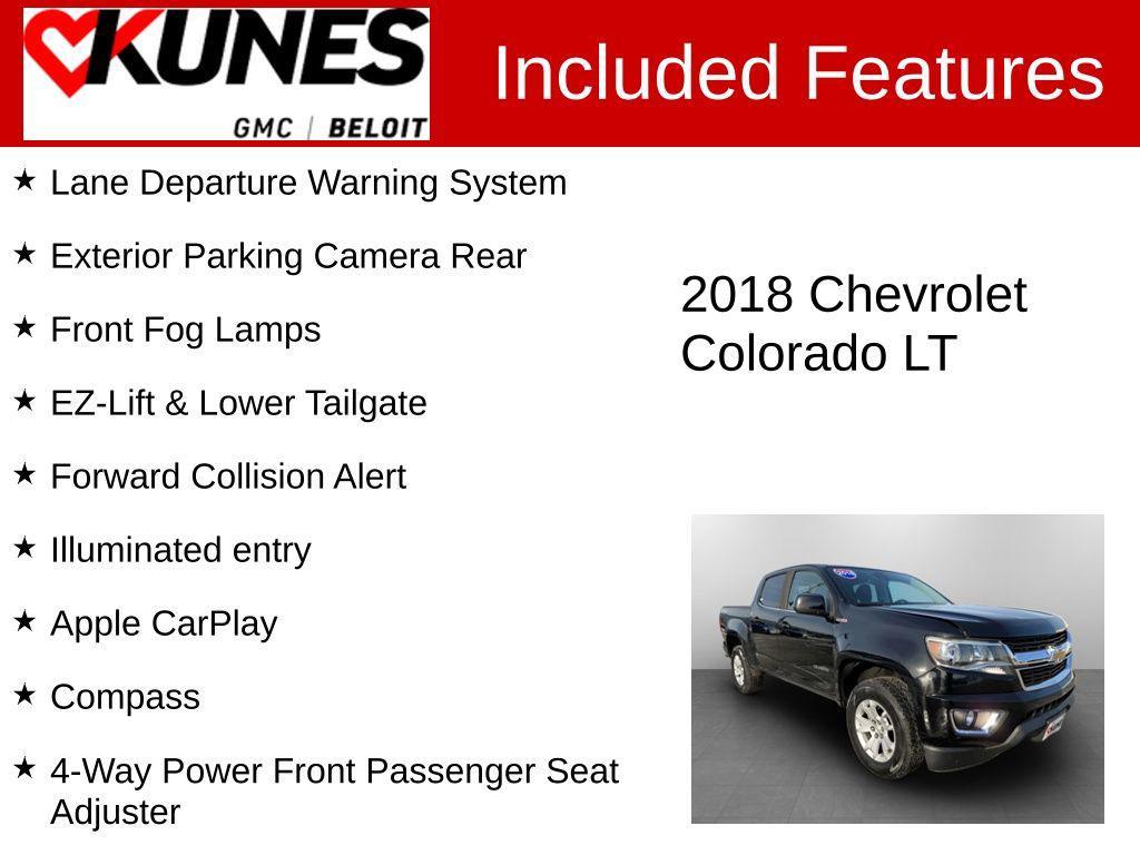 used 2018 Chevrolet Colorado car, priced at $17,601