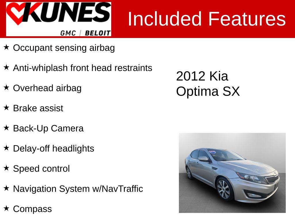 used 2012 Kia Optima car, priced at $5,371