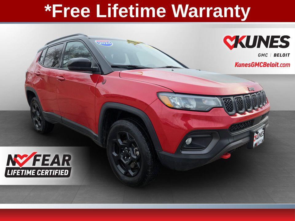 used 2024 Jeep Compass car, priced at $21,913