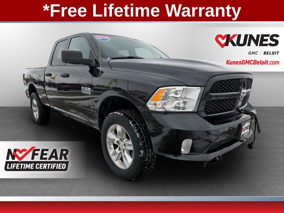 used 2018 Ram 1500 car, priced at $18,516