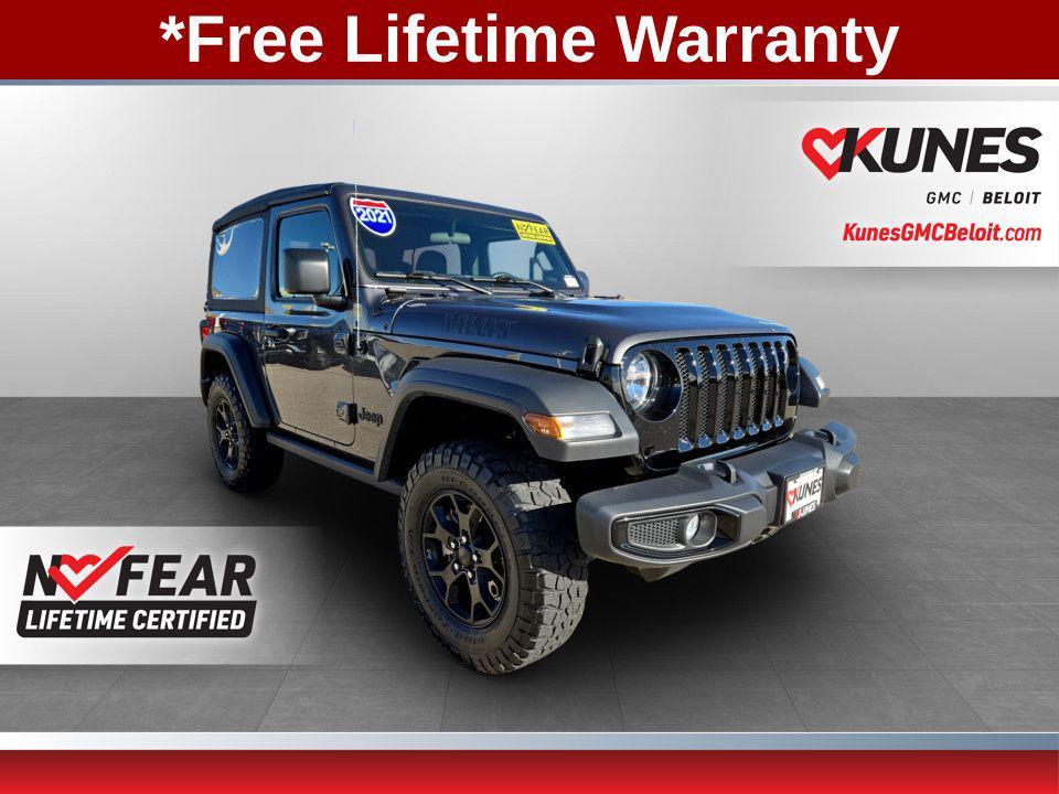 used 2021 Jeep Wrangler car, priced at $26,995